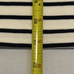 Free Assembly Square Neck Top Womens White Black Stripes Short Balloon Sleeve S Photo 11