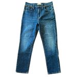 Madewell  High Rise Slim Crop Boyjean Jeans Size 27 Medium Wash Photo 3