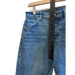 7 For All Mankind High Waist Josefina With Angled Seams Raw Hem Jean Size 26 Photo 8