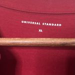 Universal Standard  Red Belted Midi Dress Women’s Size 26 Pima Cotton Photo 6