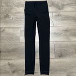 Lululemon Zoned In Tight High Rise 27" Black Back Running Leggings Size 4 Photo 2