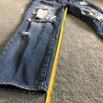 PacSun Medium Dark Wash Distressed Mom Jeans Photo 8