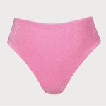 Berlook Pink Lurex Cut Out Plus Size Bikini Set Photo 6