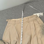 American Eagle NWT  AE77 Premium Pleated Cargo Pants Khaki Women's Size 4 Photo 10