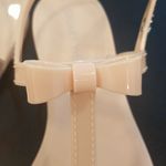 Stuart Weitzman 💕💕 Mellie Bow Jelly Sandal ~ Pink 10 New Without Box Photo 10