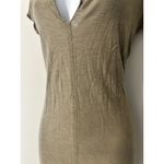 Nation Ltd 100% Pima Cotton Army Green Lindsay T Shirt Dress EUC Size S Photo 2