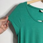 Energy Green Knee Length Dress Open Back Medium Chico's 1 Stretch Photo 6