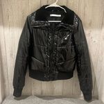 BNCI by Blanc Noir Blanc Noir Black Compression Down Puffer Size Medium Photo 0