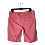 J.Crew  Shorts Women Size 2 Pink Stretch Chino‎ Bermuda Preppy Walking Photo 1