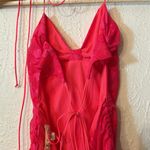 For Love & Lemons  Riveria Neon Pink Mini Dress Size XS Photo 9