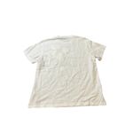 Golden Goose ‎ Golden Tee with blue flower print White Shirt Womens Size Large Photo 7