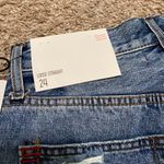 BDG Loose Straight Jean - Embroidered Crossword NWT Photo 7