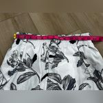 Athleta  Black and White Floral Women's Athletic Shorts Photo 6
