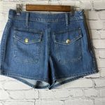 J.Crew NWT  sailor pocket Blue Jean Shorts size 27 Photo 5