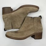  Korkease Sz 7.5 Mindo Bootie Distressed Suede Leather Pull On Women's Photo 3