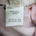 Anthropologie Troubadour Pink And Black Starburst Retro Silk Blend Dress Sz 2 Photo 8