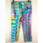 Nine West Dizzy Daze  Sz‎ 6 Jeans Tie Dye Handmade Pink Blue Yellow Skinny 548 Photo 1