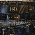 L & B dark wash high rise skinny jeans! TALL Photo 7