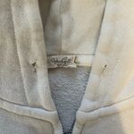 Brandy Melville White  Zip-Up Hoodie Photo 2