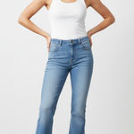 Wrangler Women's Flare Leg Jeans Blue Mid Rise Bootcut Retro Y2K Size 30x32 Photo 0