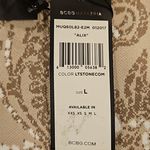 BCBGMAXAZRIA 💕💕 Alix Jacquard Dress Light Stone Floral Tapestry Large NWT Photo 13