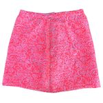Anthropologie Silvian Heach Neon Hot Pink Abstract Print Zip Back Mini Skirt NWT Small Photo 2