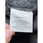 White + Warren Heather Gray 100% Cashmere Turtleneck Dress Large Cozy Minimalist Photo 6