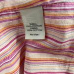 J.Jill Women's Pink Cotton Button Front Lined Jacket Coat Size M Photo 12