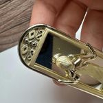 AJC Lady Standing At Mirror In Evening Dress Brooch Pin Gold Tone Signed Photo 5