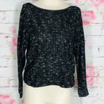 Abound 🔥5 for $25 sale🔥  black marled twist back sweater Photo 3