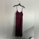 Athleta  Women's Deep Burgundy Nighttime Bliss Sleep Romper Sz S Photo 1