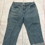 Cotton On  blue cropped plus size jeans Photo 0