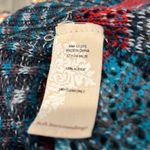 Soft Surroundings Multicolored Open Knit Sweater Poncho Cape OSFM Photo 9