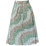 Free People Like New  Sammy Button Down Maxi Skirt Size 0 Photo 1