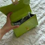 Vibrant Green Quilted Handbag Photo 4