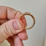 LJ Avon Rosegold Lattice Ring Levinson Photo 12