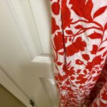 Boden Fixed Wrap Jersey Dress Papaya Botanic Silhouette 14 Long 14L Red Photo 8