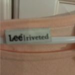 Lee Pink Tie Front Fitted Short Sleeve Blouse Photo 6