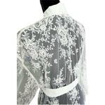 NWT Rya Collection Darling Robe Women’s MEDIUM / LARGE Lace Mesh Ivory Bridal White Size undefined Photo 7