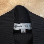 Absolutely Famous  Top Sheer Floral Sleeves Turtleneck Size Small Photo 1