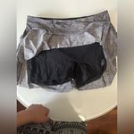 Lululemon  athletica Charcoal Mini Skirt Photo 2
