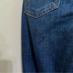 American Eagle  Vintage Hi-Rise jeans, distressed medium dark wash, size 4 Photo 3