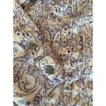 Chico's  Women's Floral Paisley Sateen Denim Jacket Size 2 Multicolor Photo 4