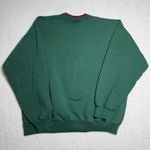 Vintage 90s Energy MC Sweatshirt Womens Size L Autumn Embroidered Fall Novelty Green Size L Photo 4