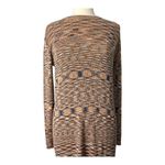 ASOS  Design Knitted Maxi Dress Space Dye Bodycon Knit Slit Women Size 14‎ Photo 4