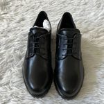 NEW ECCO MODTRAY WOMEN'S LEATHER BLOCK HEEL SHOES IN BLACK size 6 Photo 6