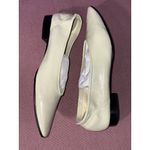BY FAR Carr Flats in Limewash White Leather 37 With Box Womens Ballet Size 6 Photo 8