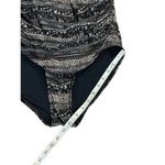 Nip Tuck Swim Savannah Stripe Dulcie Grecian Design Tummy Control One Piece Swim Black Size 10 Photo 9