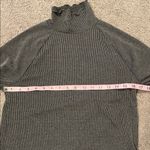 Serra  Women’s Charcoal Gray  Ribbed Turtleneck Sweater Large Photo 6