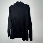 Free People  black heavy sweater size small Photo 3